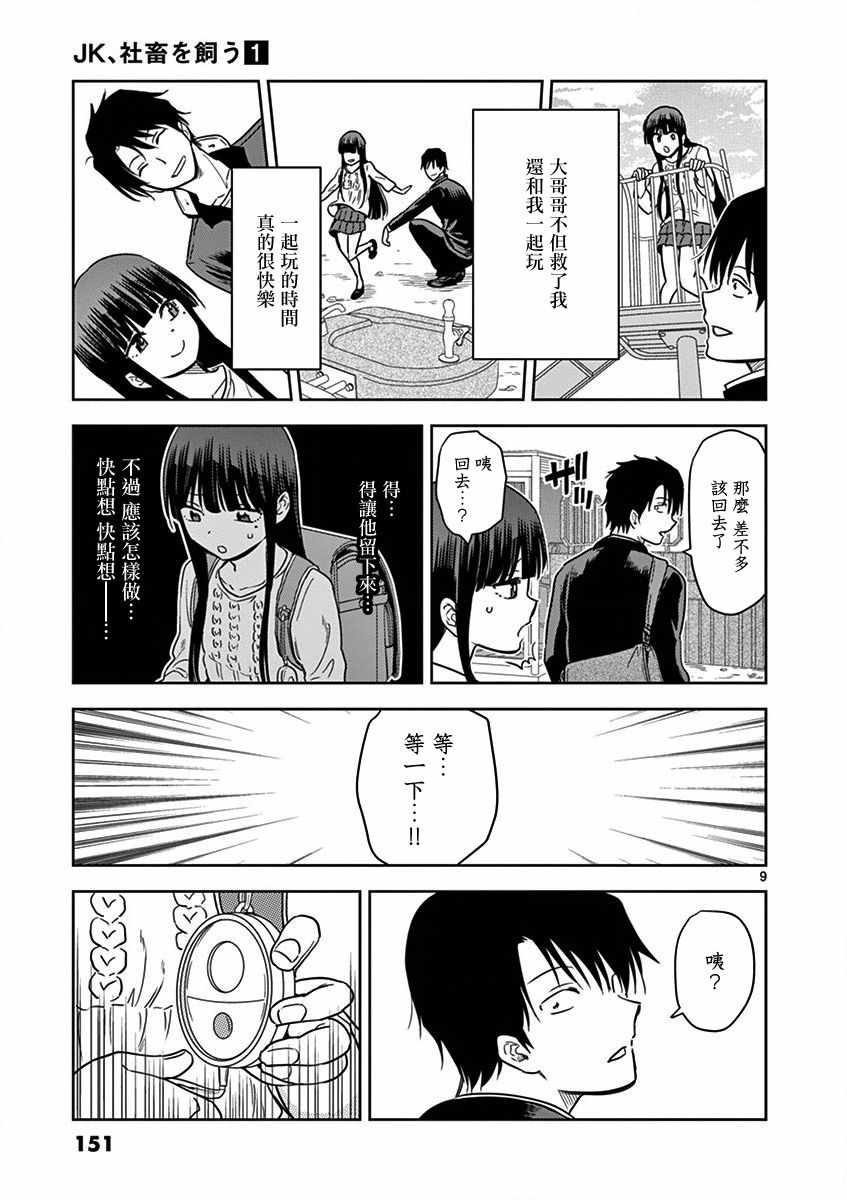 JK饲养社畜漫画,第10话4图