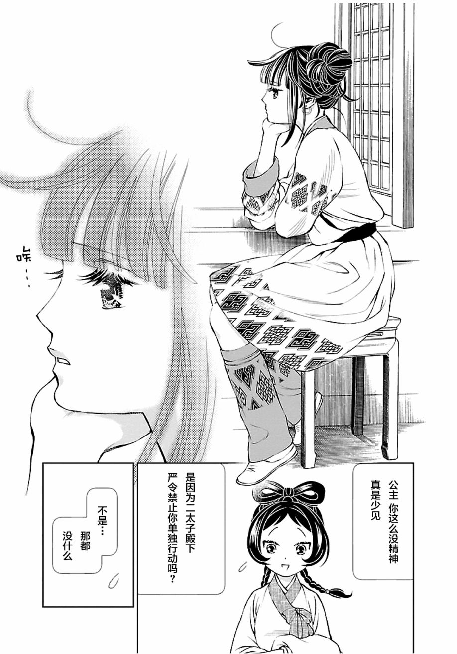 天上恋歌~金之公主与火之药师~ 漫画,第8话4图