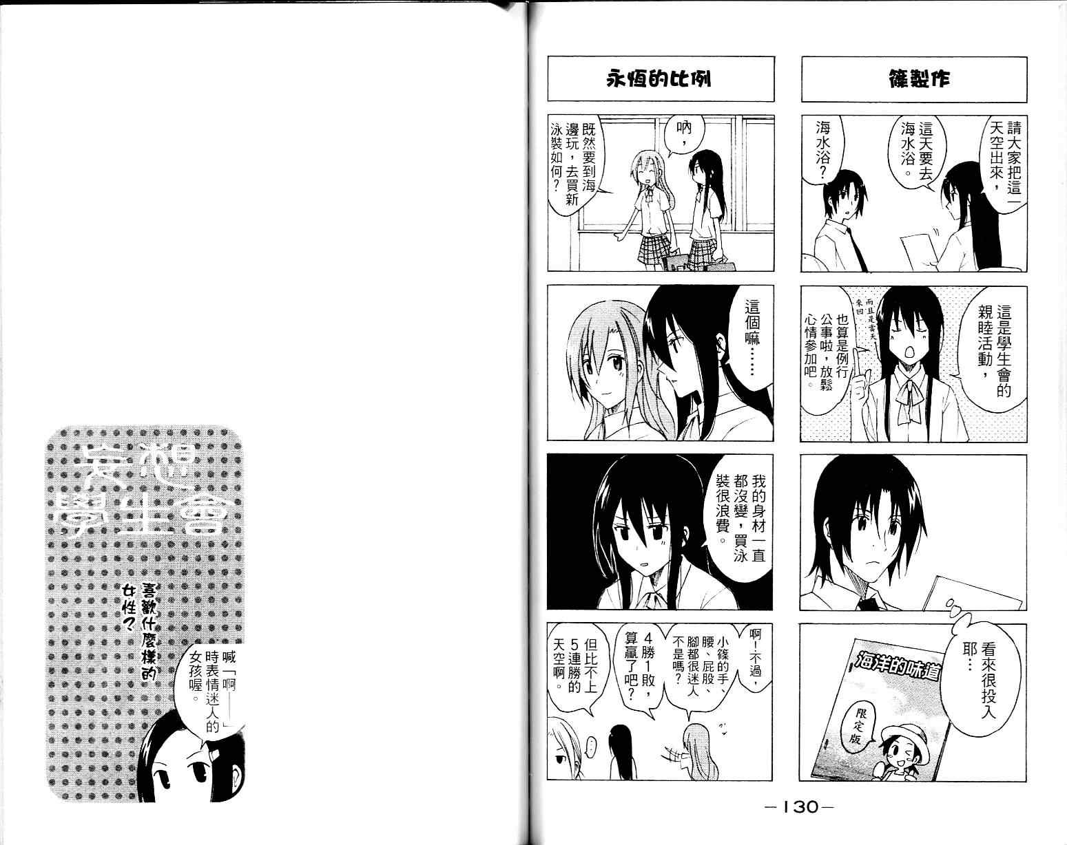 妄想学生会漫画,第1卷2图