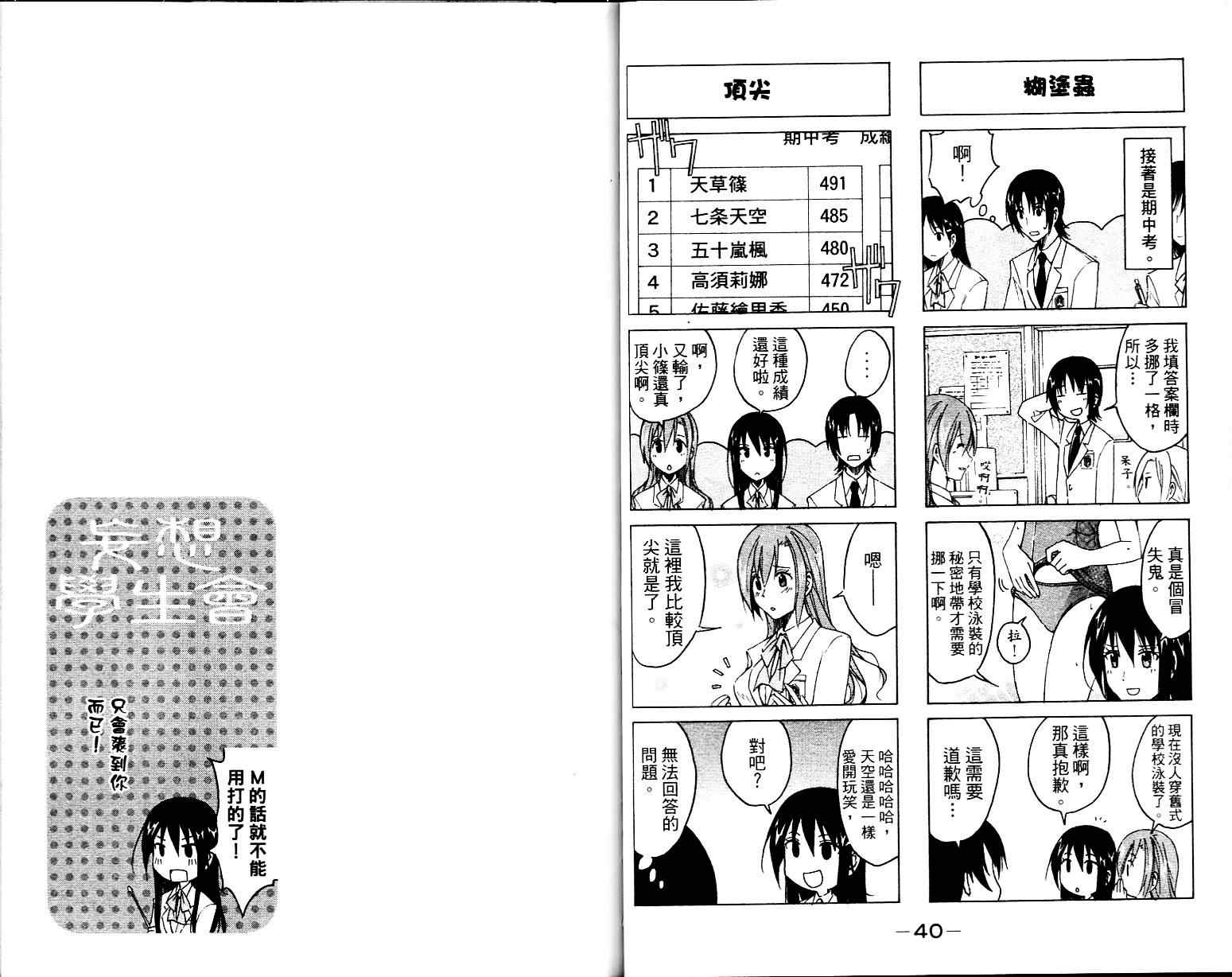 妄想学生会漫画,第1卷2图