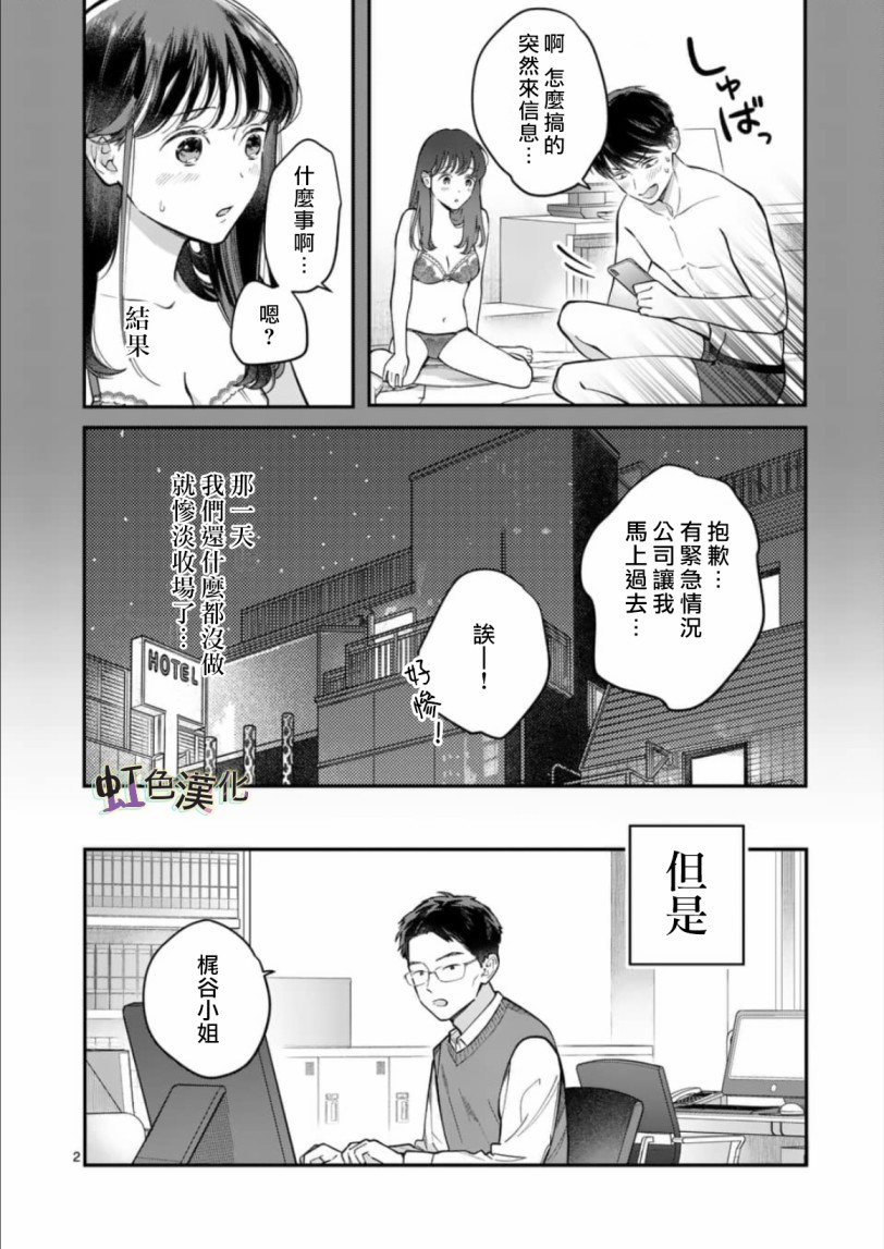 被女孩子逆推不行吗？漫画,第2话2图