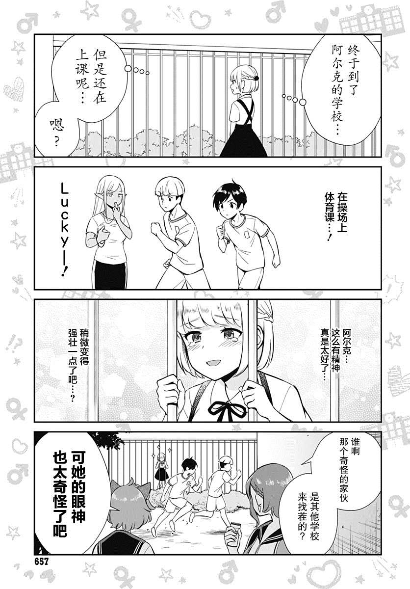 终末的后宫 玄幻版学园漫画,第10话5图