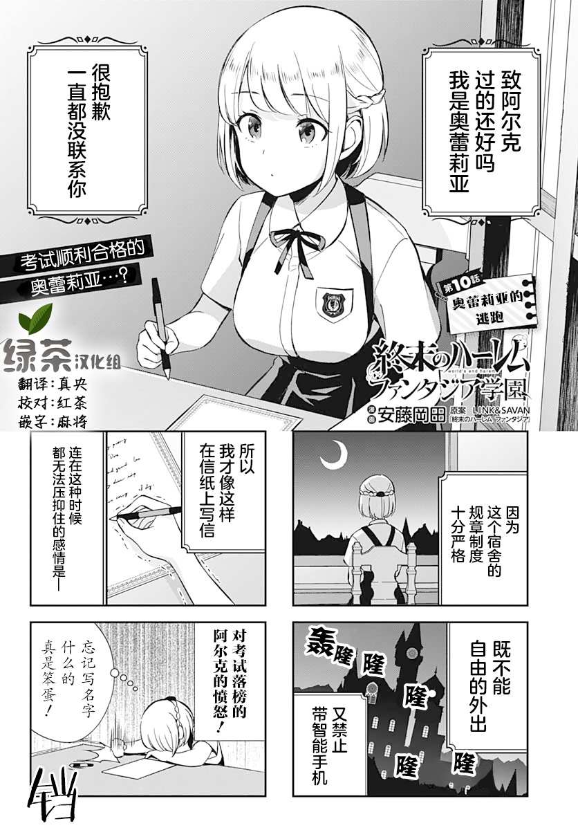 终末的后宫 玄幻版学园漫画,第10话1图