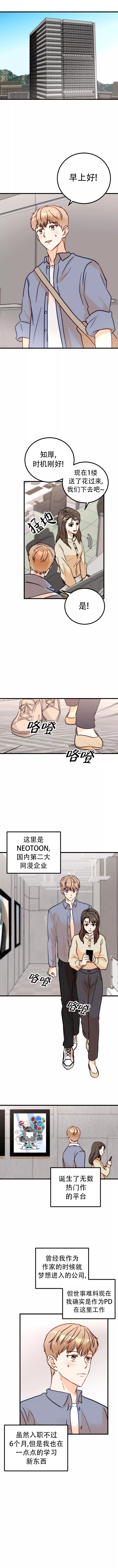 孤独的编辑部漫画,第2话1图