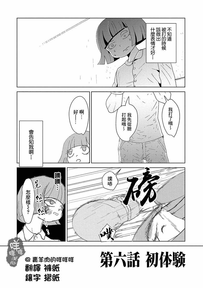 实录 我被痛揍到哭才坠入爱河漫画,第6话2图