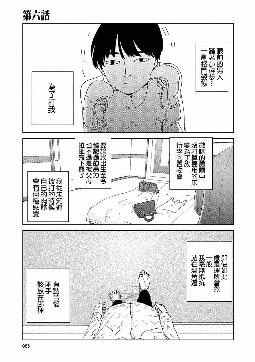 实录 我被痛揍到哭才坠入爱河漫画,第6话1图