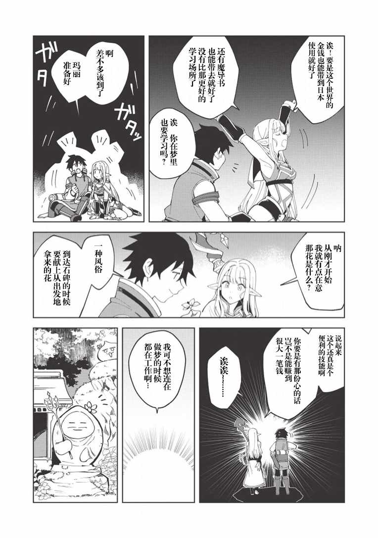 精灵来日漫画,第7话4图