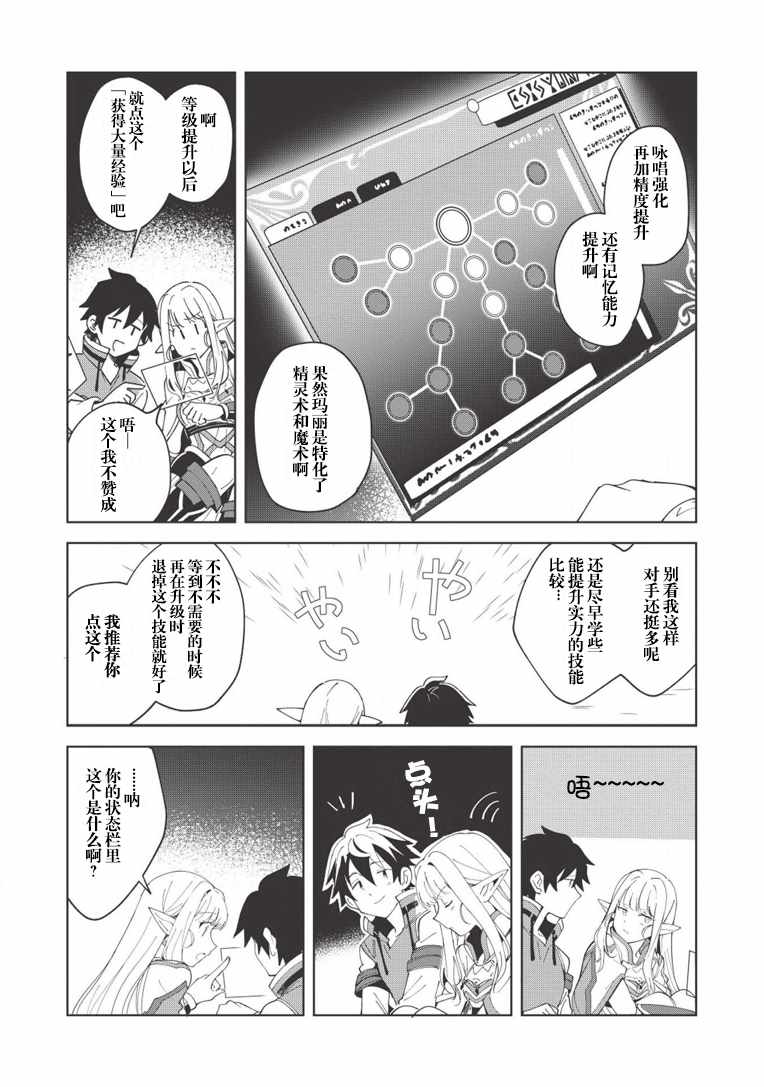 精灵来日漫画,第7话3图