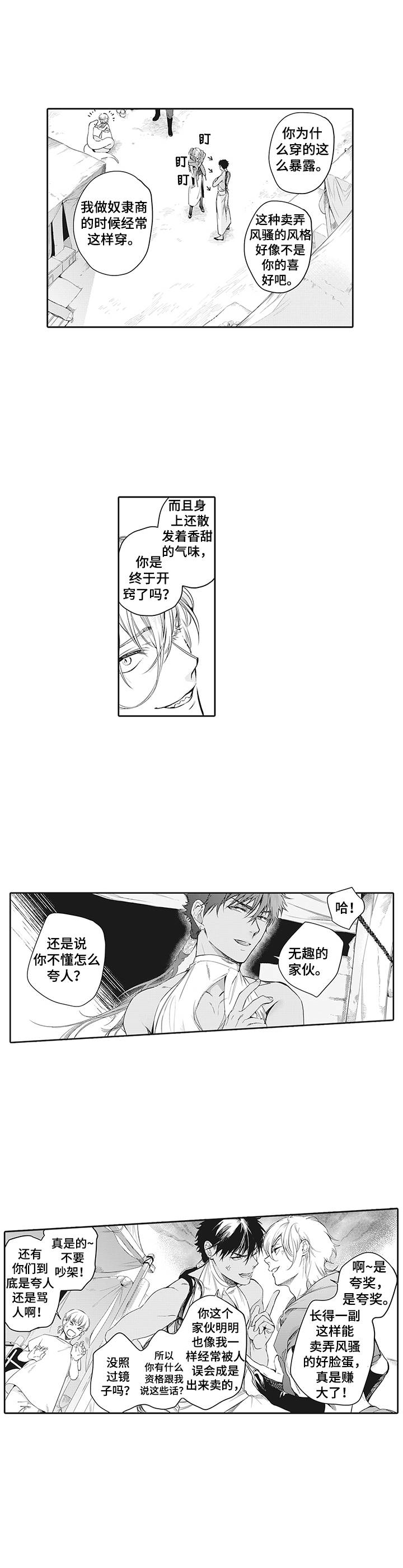 撒哈拉之眼在哪里漫画,第5章：挑衅2图