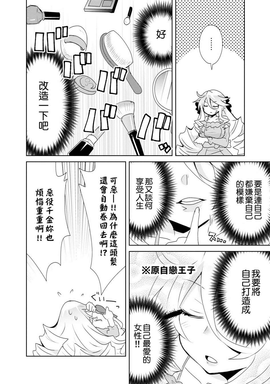 作为攻略对象的我变成了恶役千金！？漫画,第1话4图