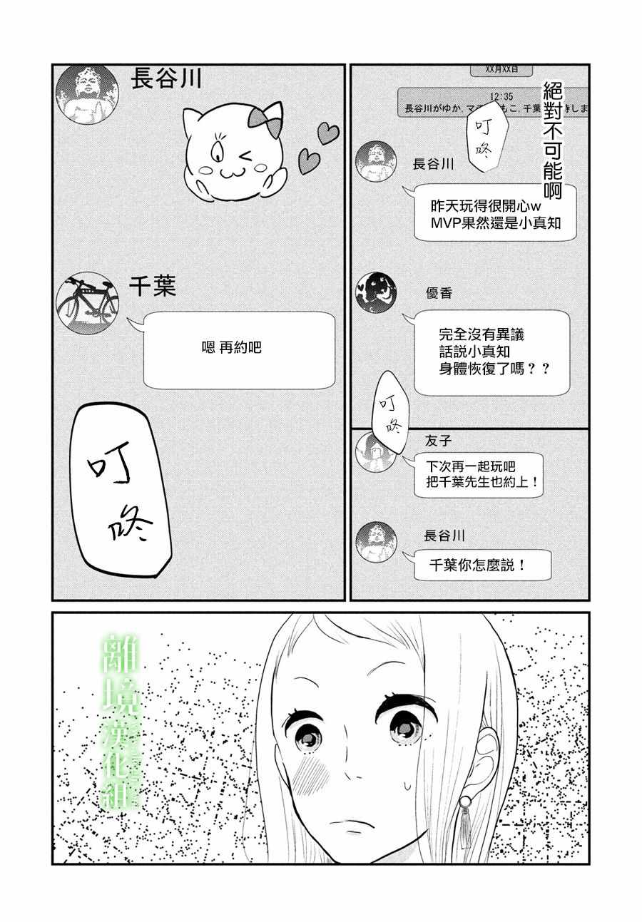 小镇的千叶君漫画,第4话2图