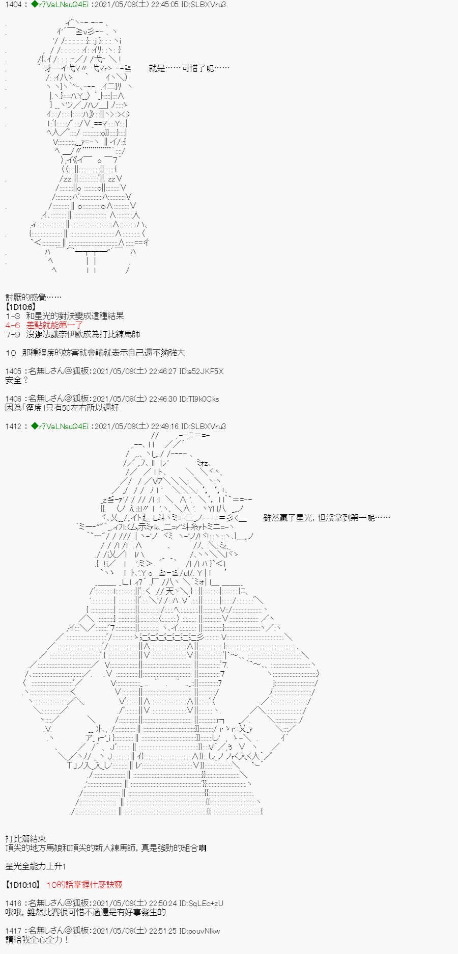 亚鲁欧好像是地方马娘的练马师漫画,星光篇54图