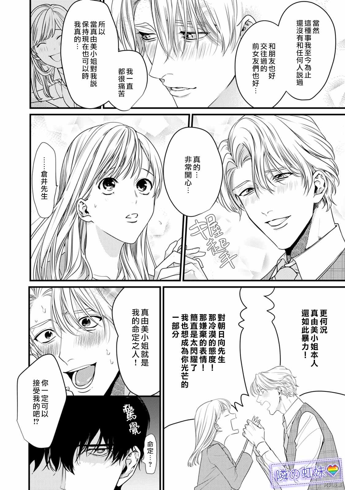 邻座的变态前辈漫画,第7话5图