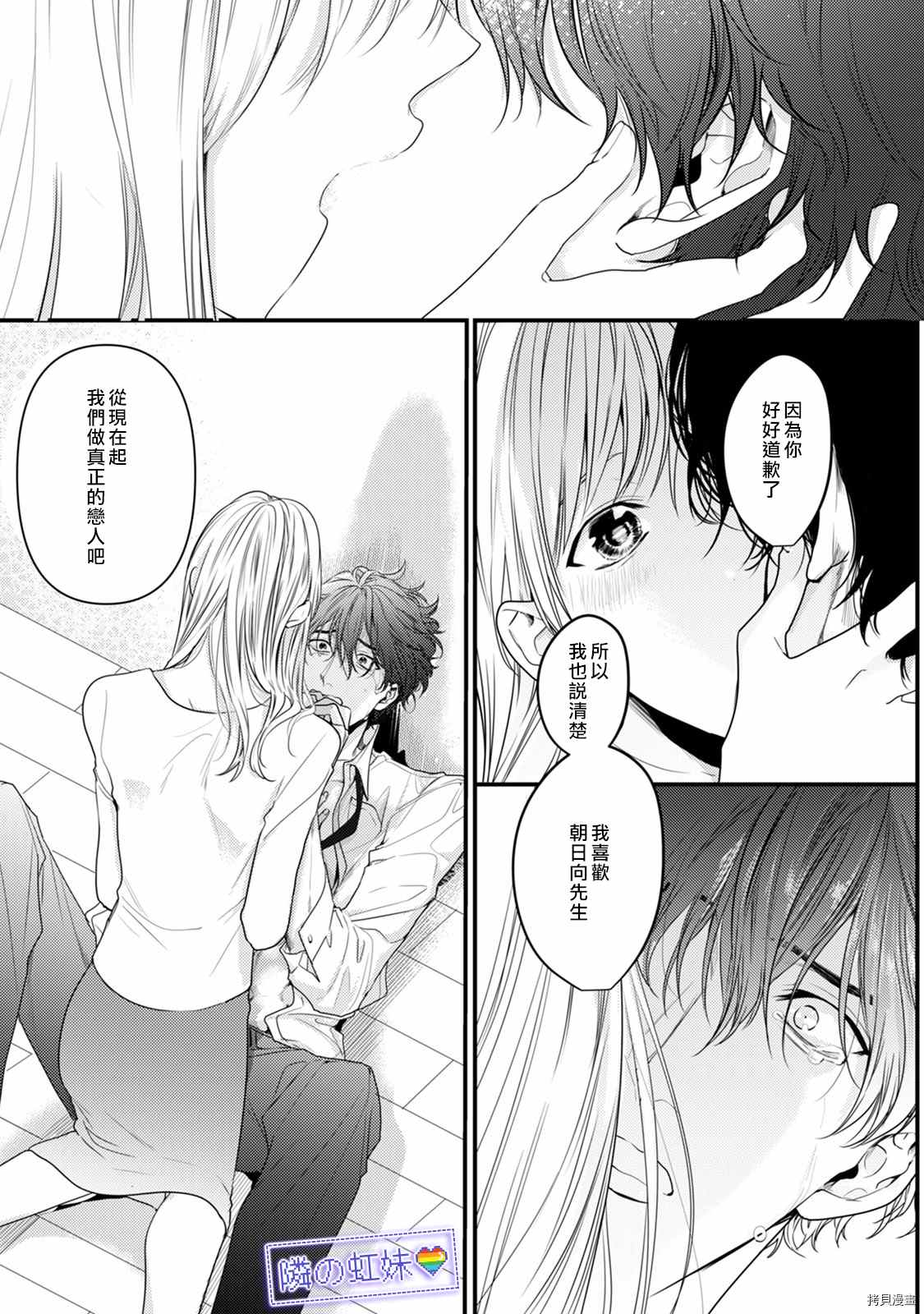 邻座的变态前辈漫画,第7话4图