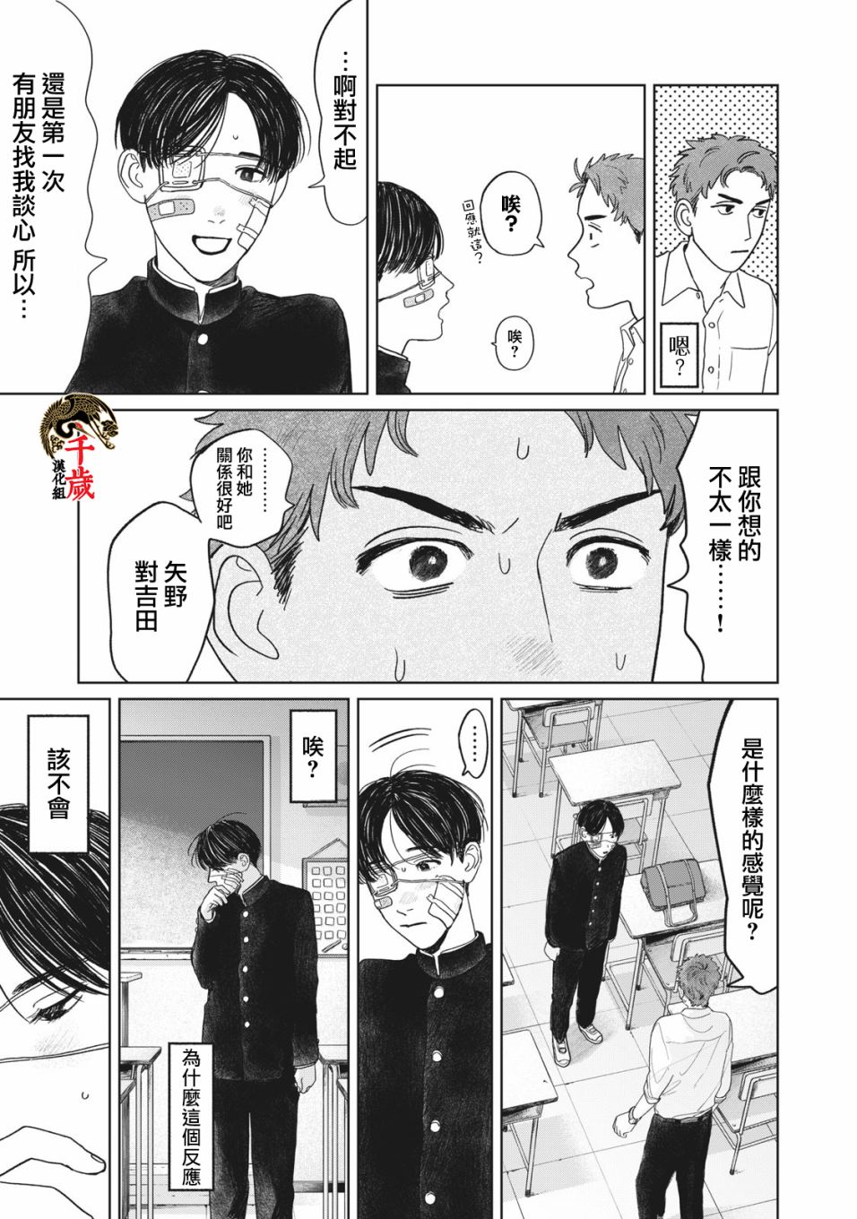 矢野同学观察日记漫画,第8话1图