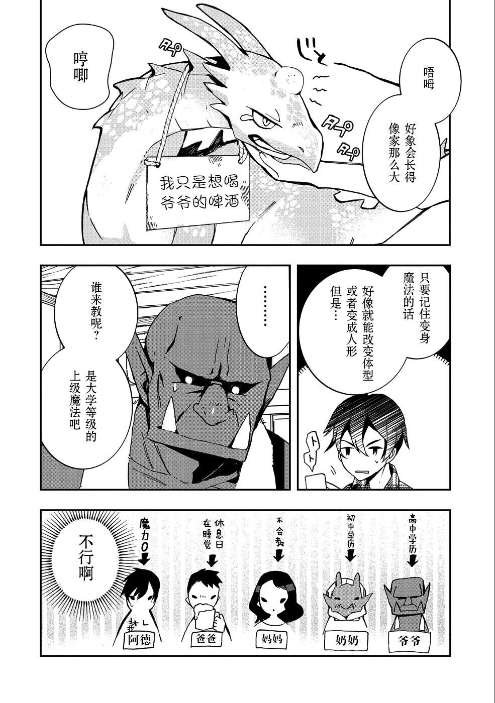 〈紧急征集〉捡到了被丢下的龙〈饲养方法〉漫画,第1话1图