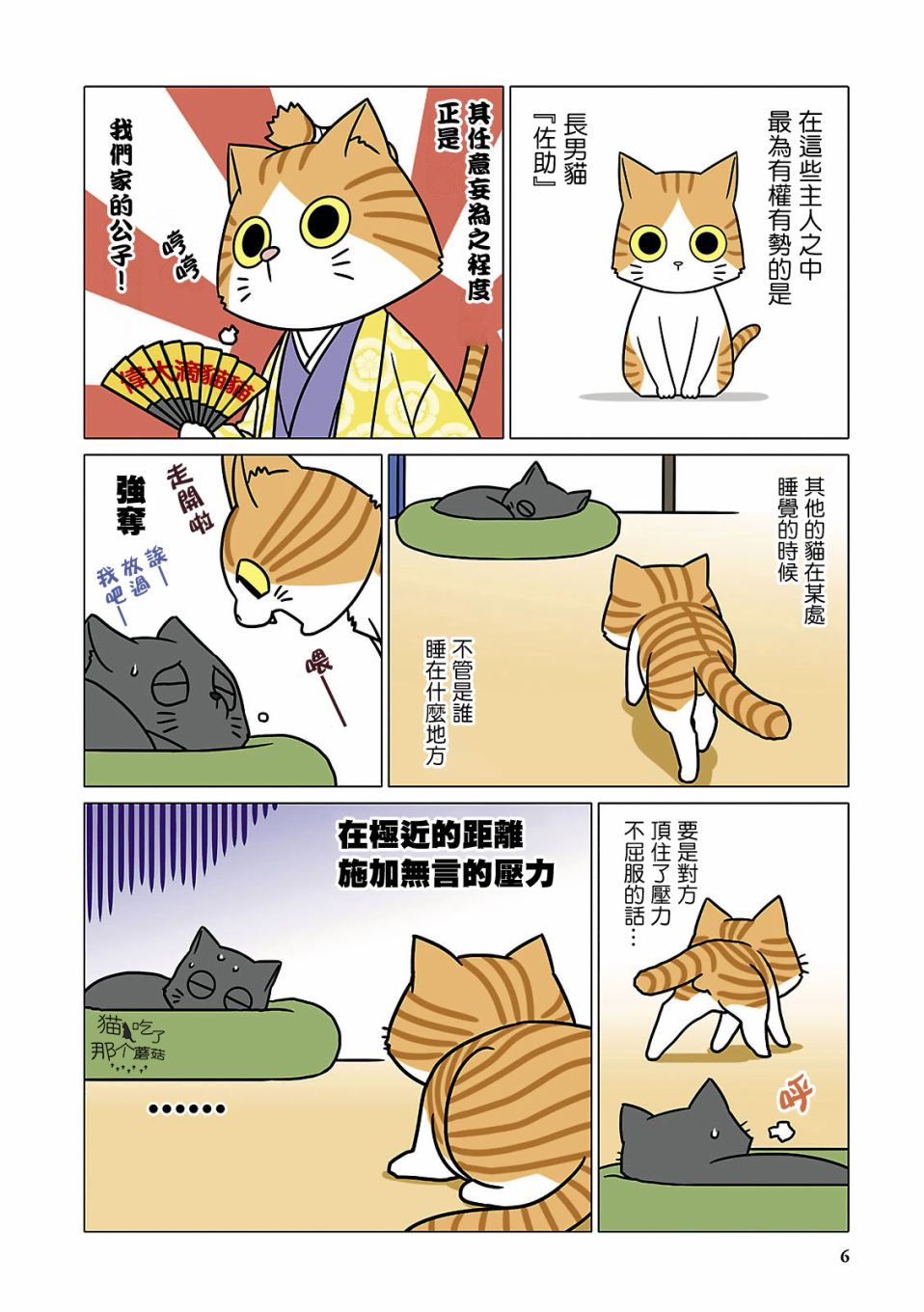 猫和我的日常漫画,第1话4图