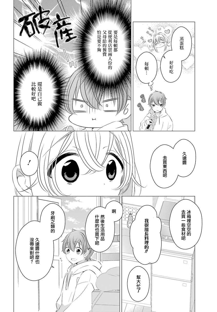 单间、光照尚好、附带天使。漫画,第2话第一次的购物3图