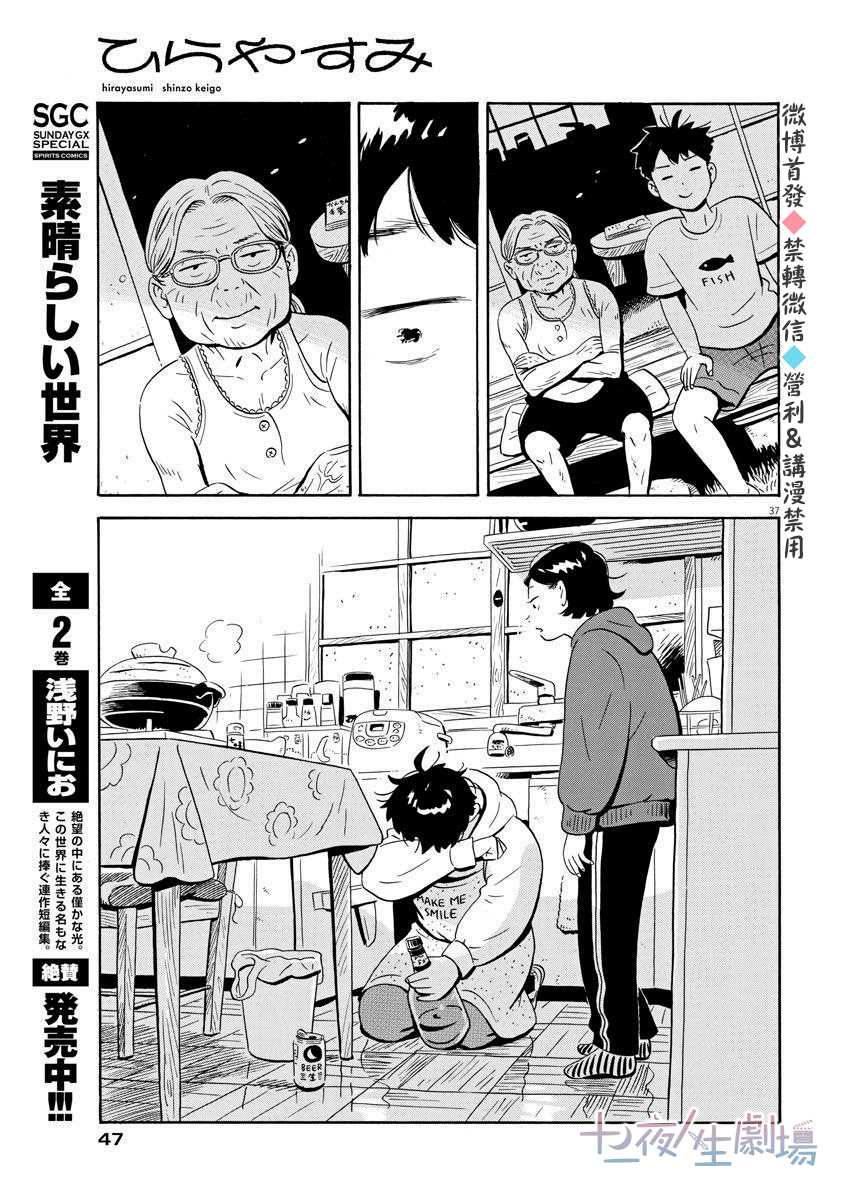 平屋小品漫画,第1话弘人与夏美1图