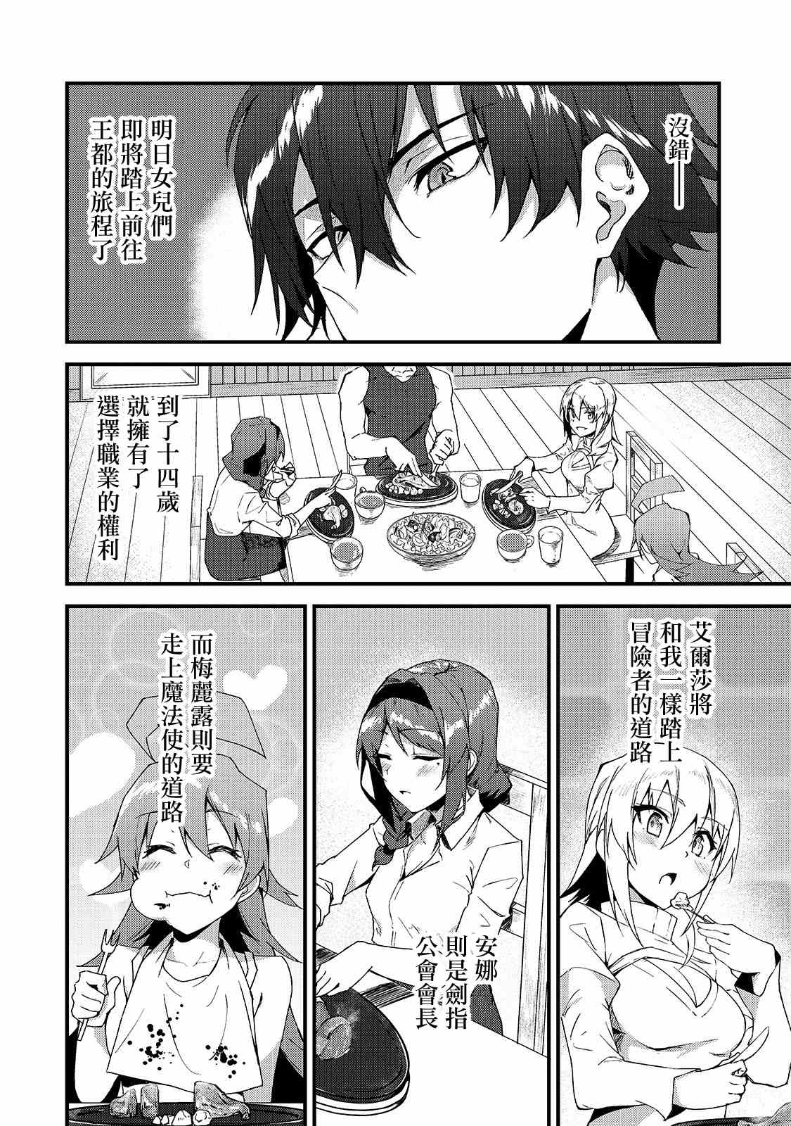 身为s级勇者女儿却是父控漫画,第6话1图