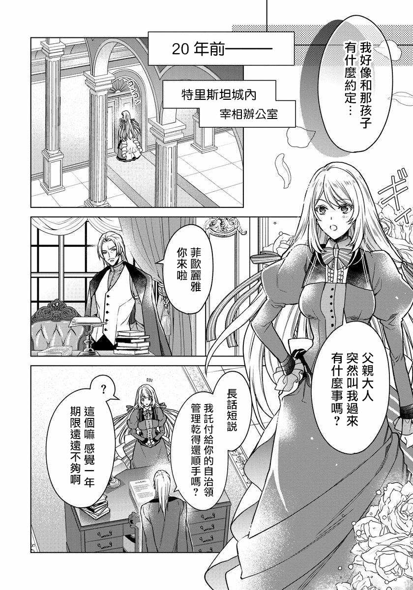 一睁眼是20年后！ ~恶役千金的后来的后来~漫画,第4话3图