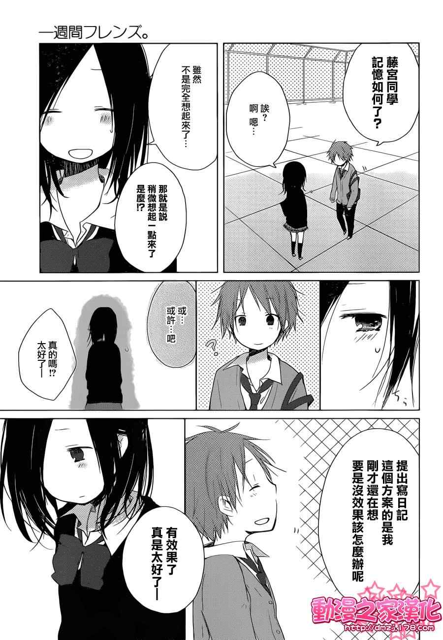 一周的朋友漫画,第1话1图