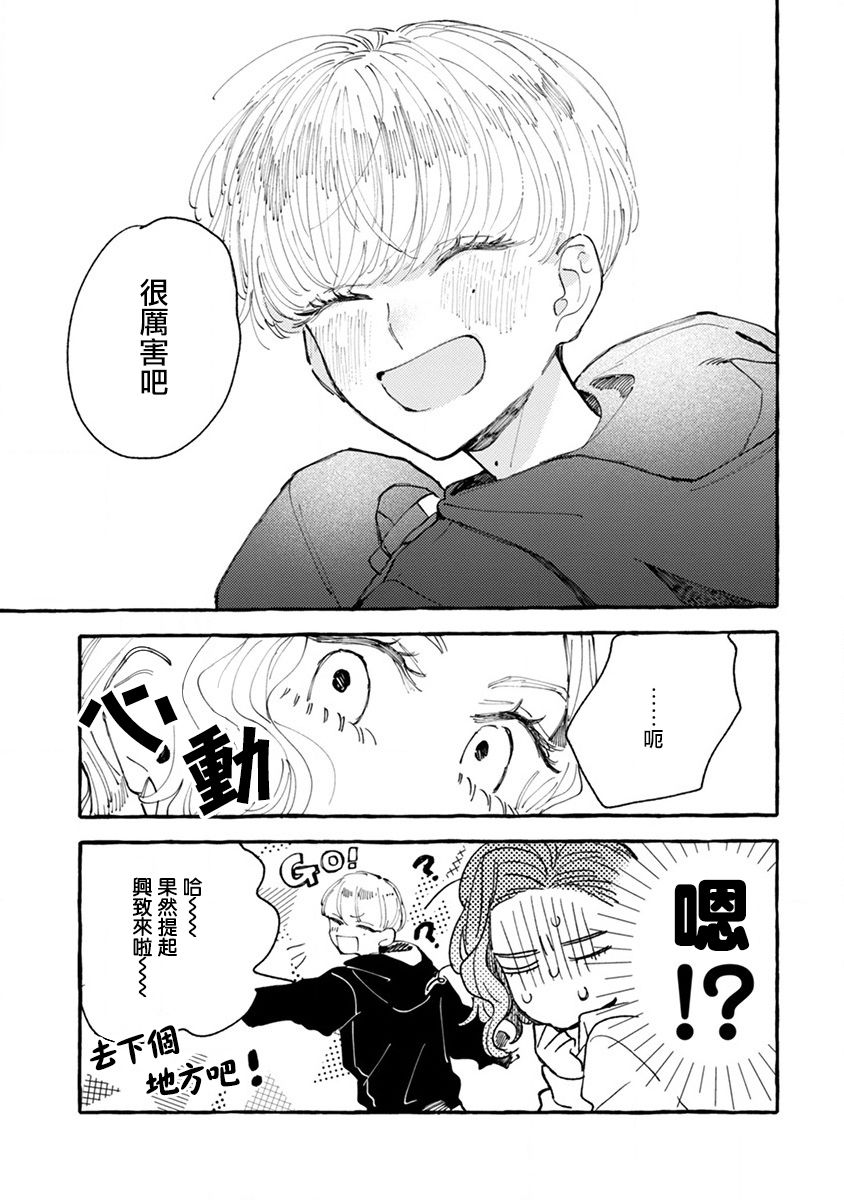 爷就是狂拽酷炫小王子漫画,第3话心跳水族馆1图