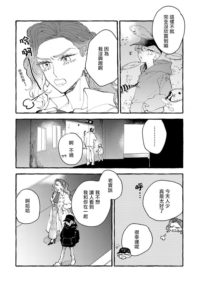 爷就是狂拽酷炫小王子漫画,第3话心跳水族馆3图