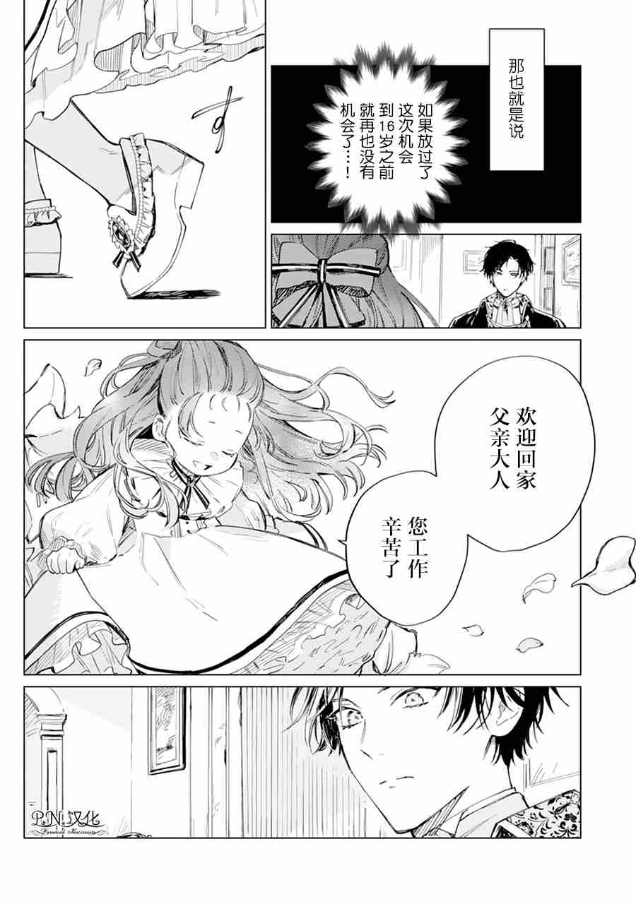 转生恶役幼女成为了恐怖爸爸的爱女漫画,第1话2图