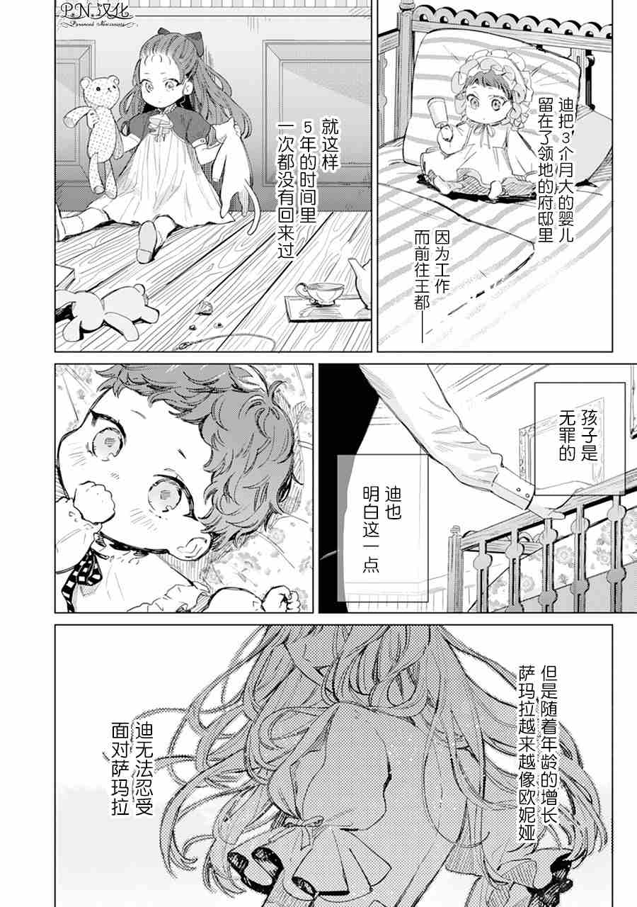 转生恶役幼女成为了恐怖爸爸的爱女漫画,第1话4图