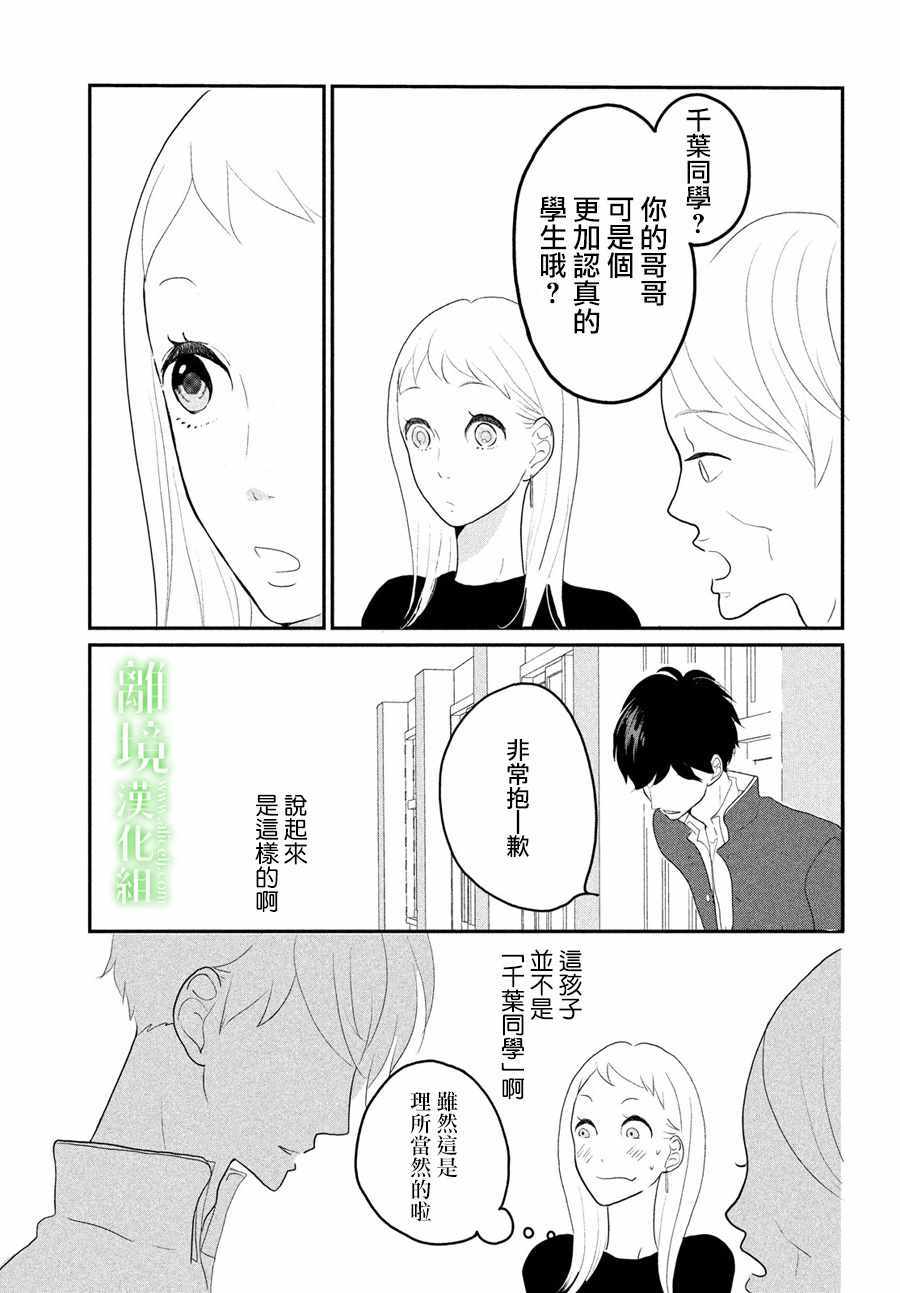 小镇的千叶君漫画,第2话1图