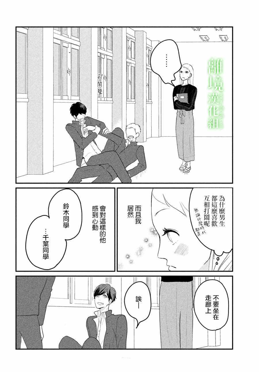 小镇的千叶君漫画,第2话3图