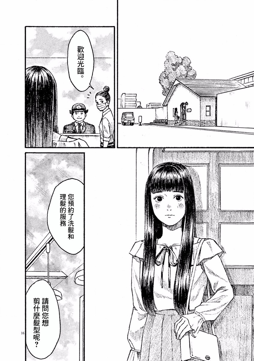 高墙里的美发店漫画,第2话1图