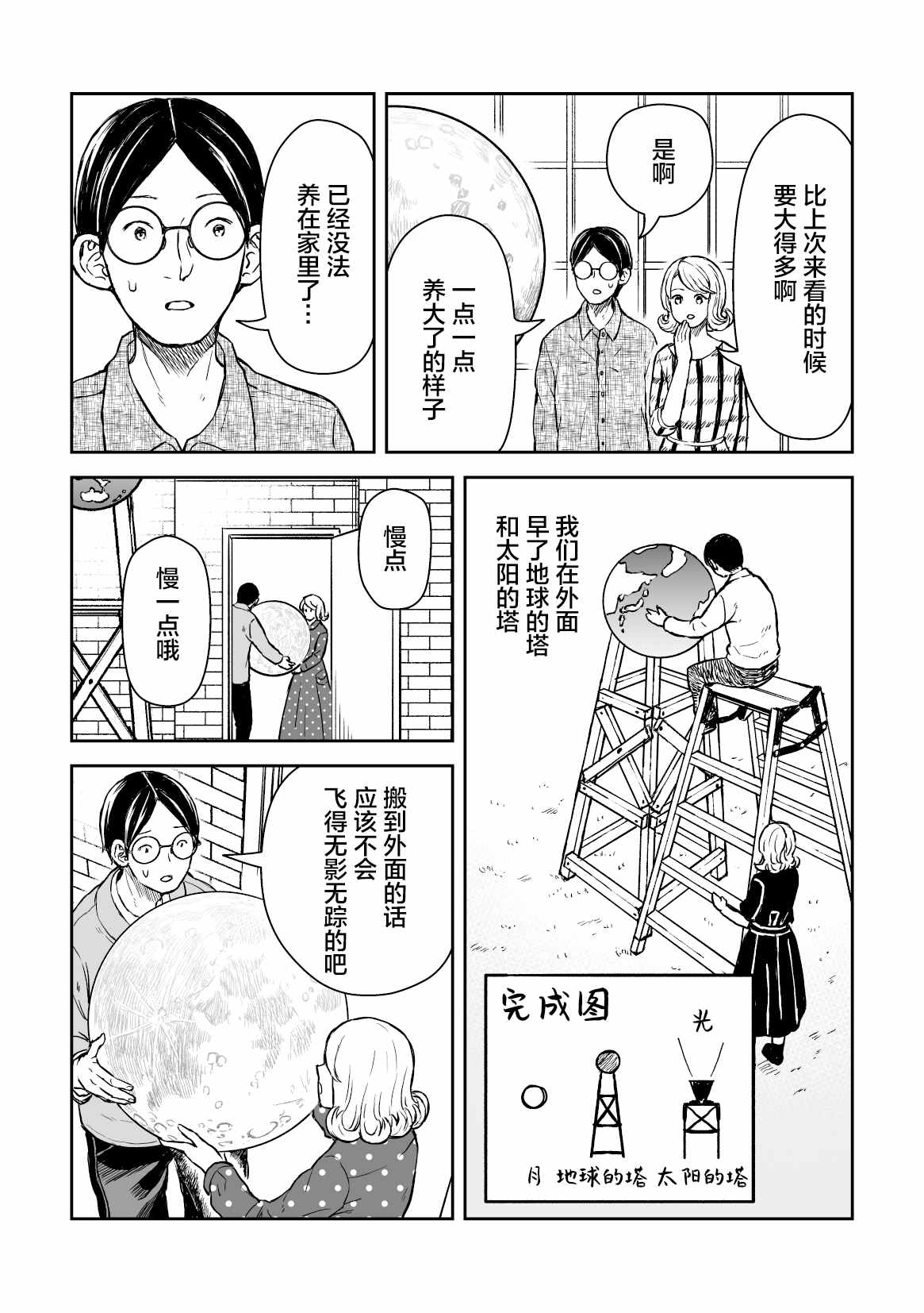 养月亮漫画,第1话1图