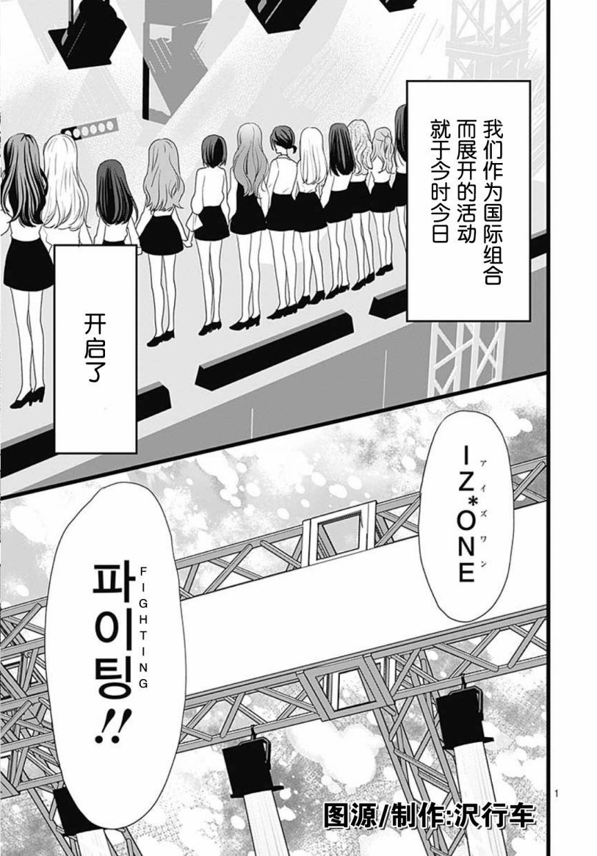 IZ*ONE~直到我们成为一体~漫画,第1话1图