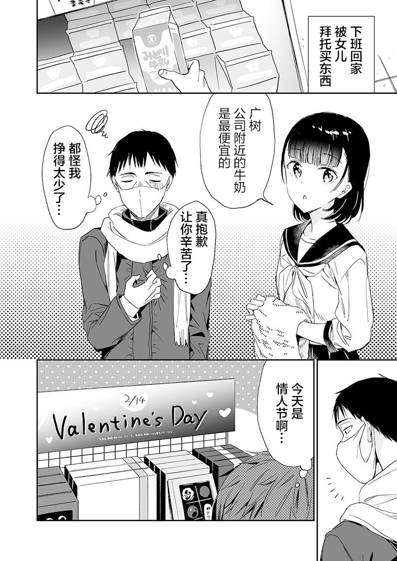 关系不好的父女漫画,第3话2图