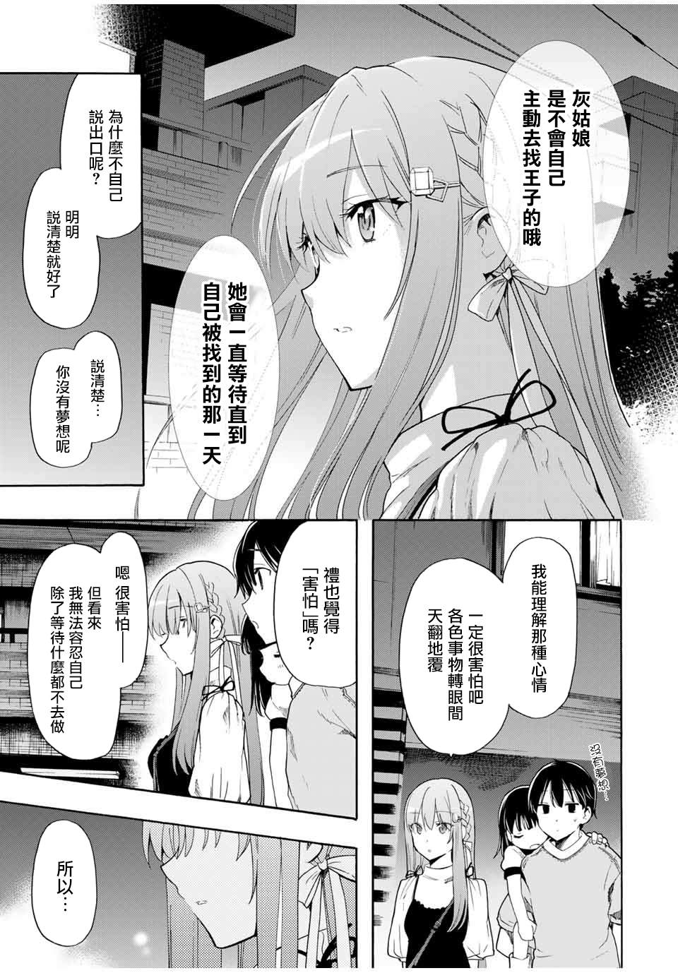 灰姑娘不会去找王子漫画,第7话不会去找5图