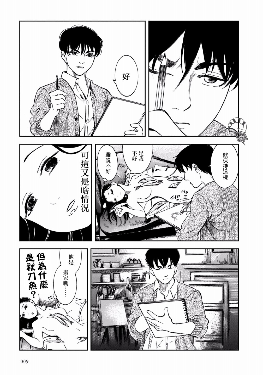 周五相约在画室漫画,第1话5图