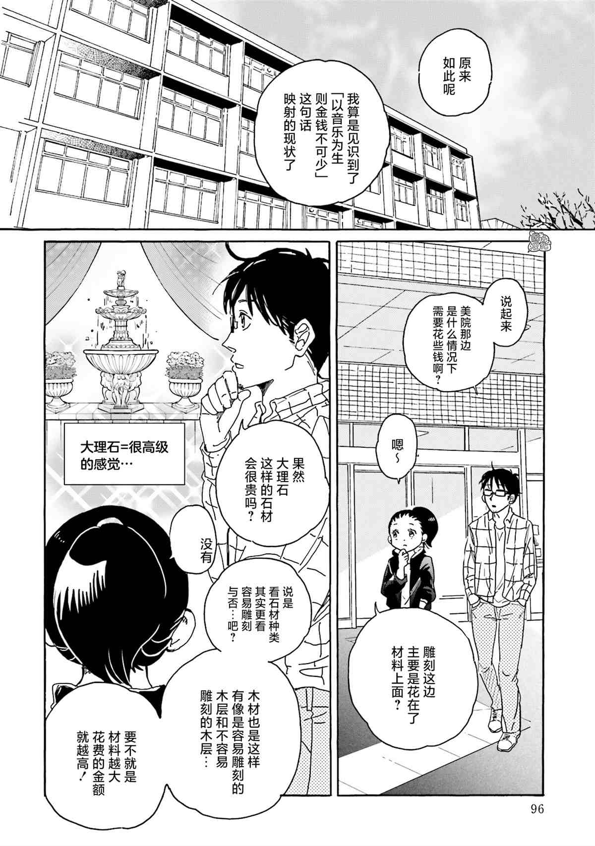 最后的秘境 东京艺大——天才们的混沌日常漫画,第5话3图