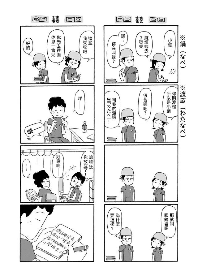 面馆伙计的日常漫画,第3话2图