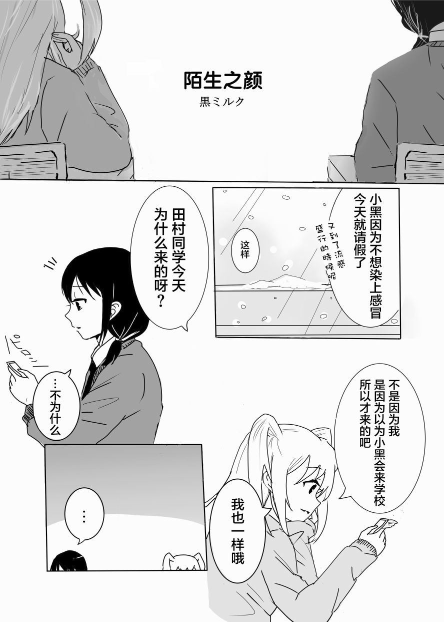 陌生之颜漫画,短篇1图