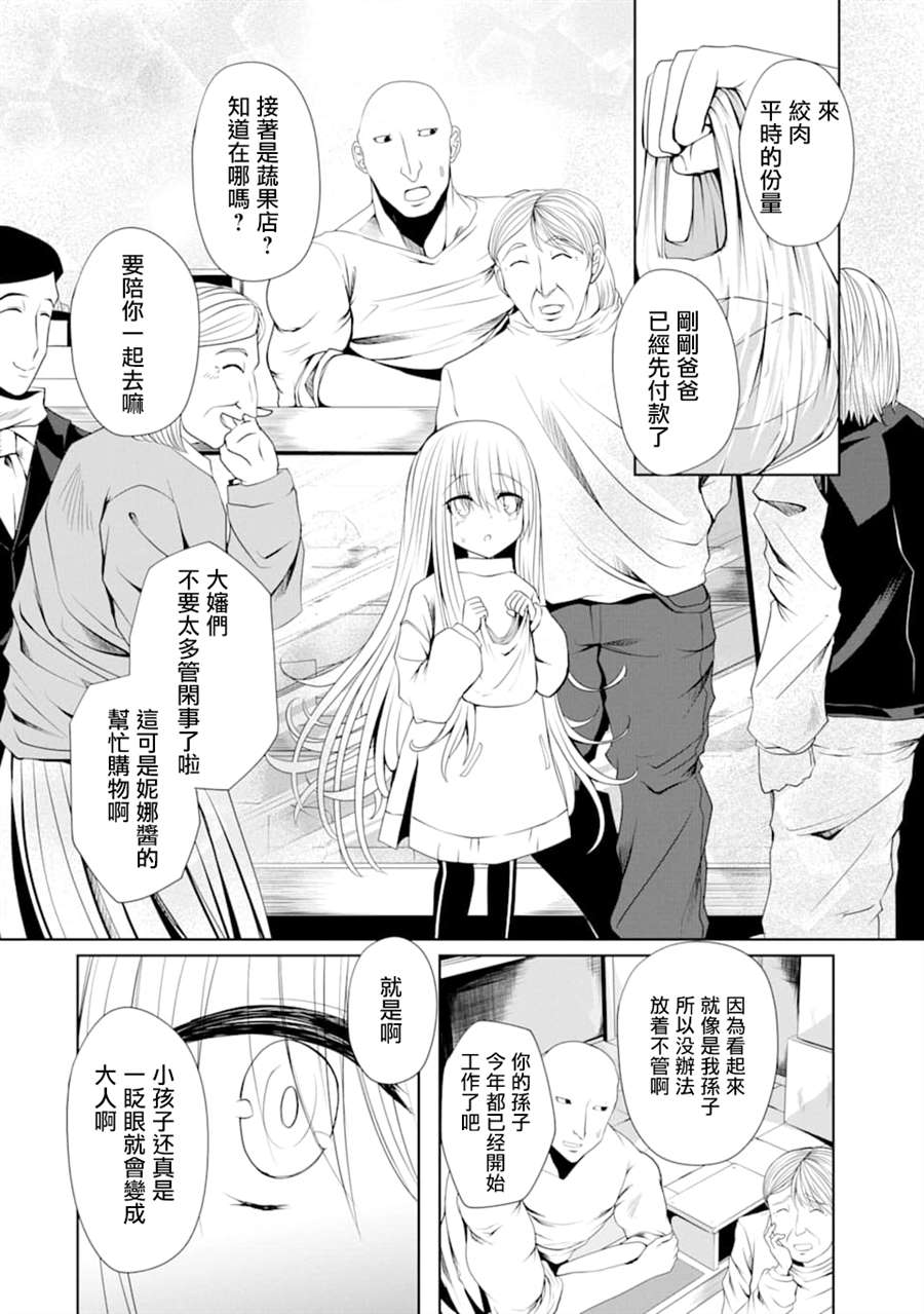 妮娜酱想要暗杀爸爸漫画,第4话初次帮忙购物4图