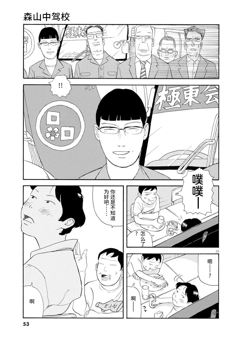 森山中驾校漫画,第2话3图