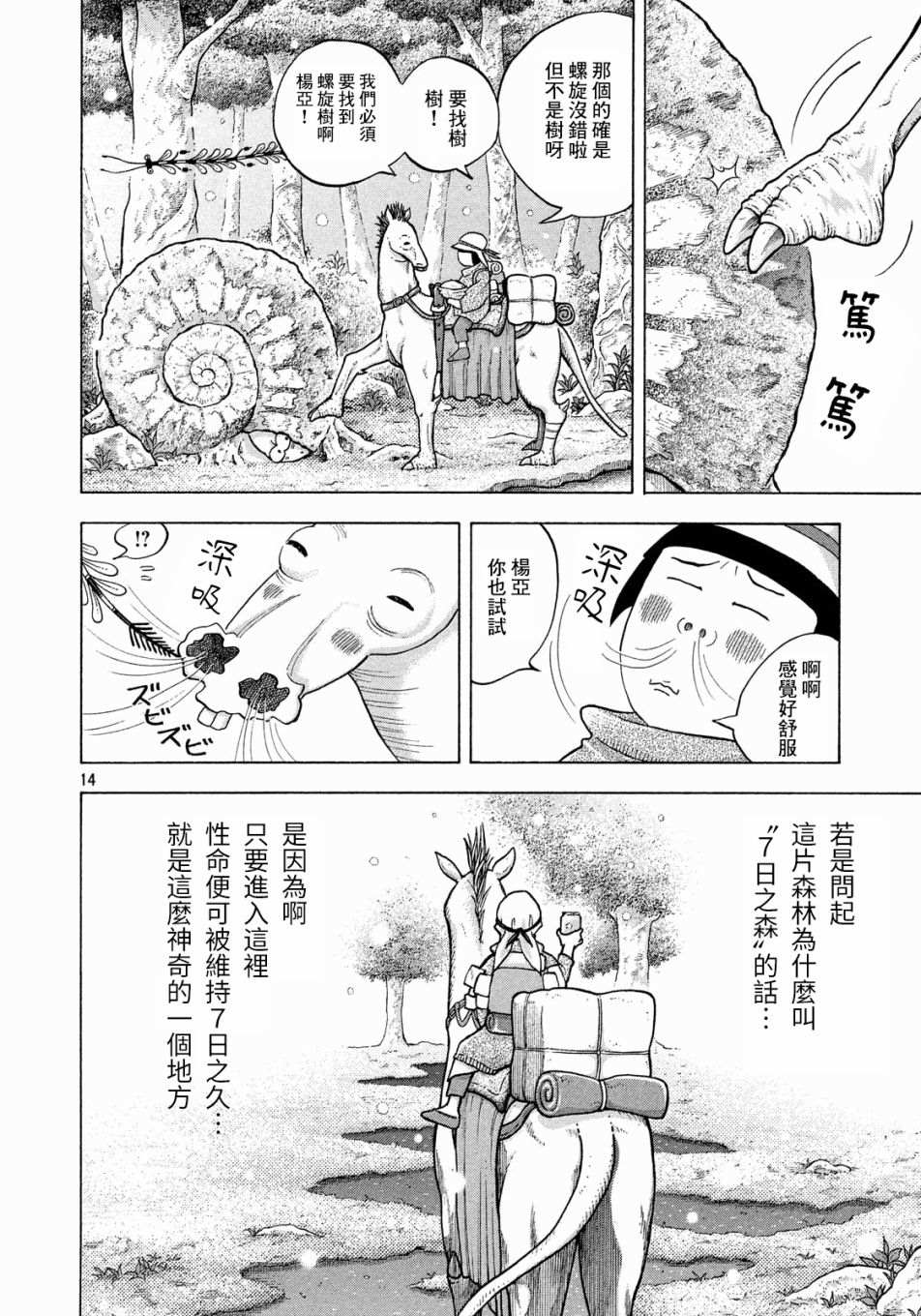 魔女罗伊与7日之森漫画,第6话约恩丶8岁4图