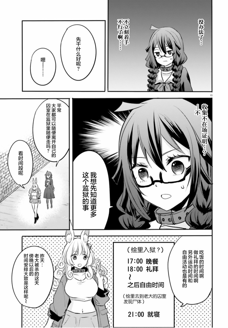 异世界女子监狱漫画,第2话3图