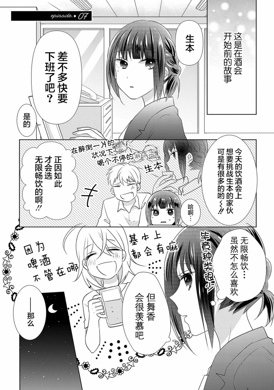 Happy Hour Girls漫画,第7话1图