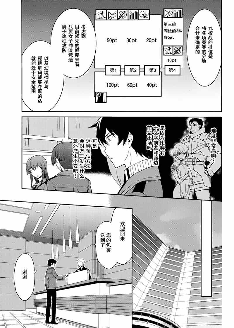 魔法科高校劣等生实力排名漫画,第10话4图