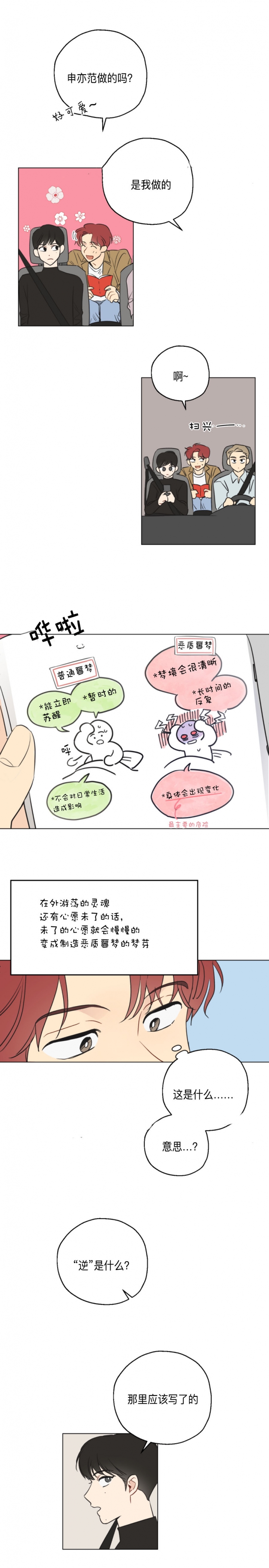 奇怪的梦境漫画,第4话2图