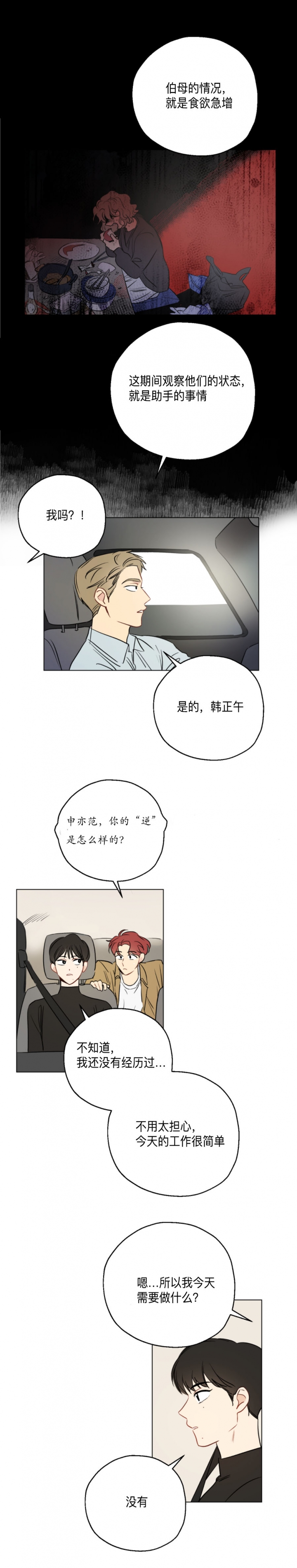 奇怪的梦境漫画,第4话4图