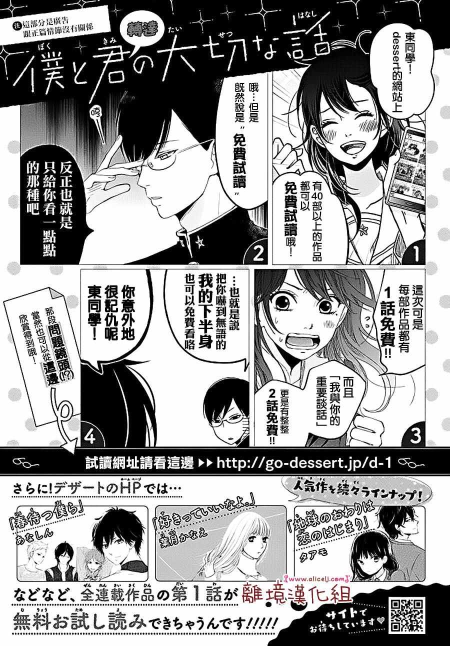 我与你的重要谈话漫画,第9话3图